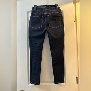 YOGAjeans - indigo color, fitted like jegging.